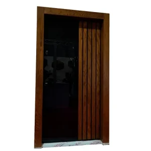 درب ضدسرقت کد 6011 روکش بلوط و شیشه 9067