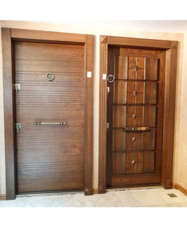 درب ضدسرقت روکش گردو کد 9543 - تصویر 2